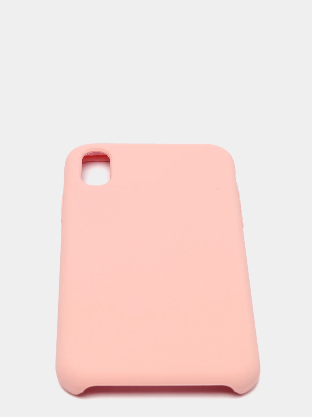 Розовый чехол Silicone Case ( Чехол силиконовый ) для iPhone XS / XS MAX