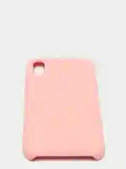 Розовый чехол Silicone Case ( Чехол силиконовый ) для iPhone XS / XS MAX