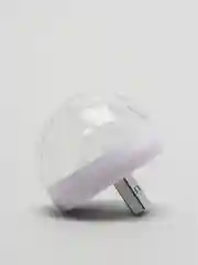 Белый мини светомузыка USB