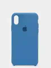 Синий чехол Silicone Case ( Чехол силиконовый ) для iPhone XS / XS MAX