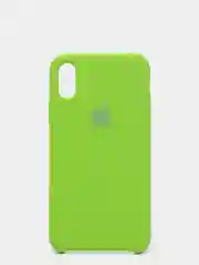 Зеленый чехол Silicone Case ( Чехол силиконовый ) для iPhone XS / XS MAX