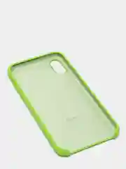 Зеленый чехол Silicone Case ( Чехол силиконовый ) для iPhone XS / XS MAX