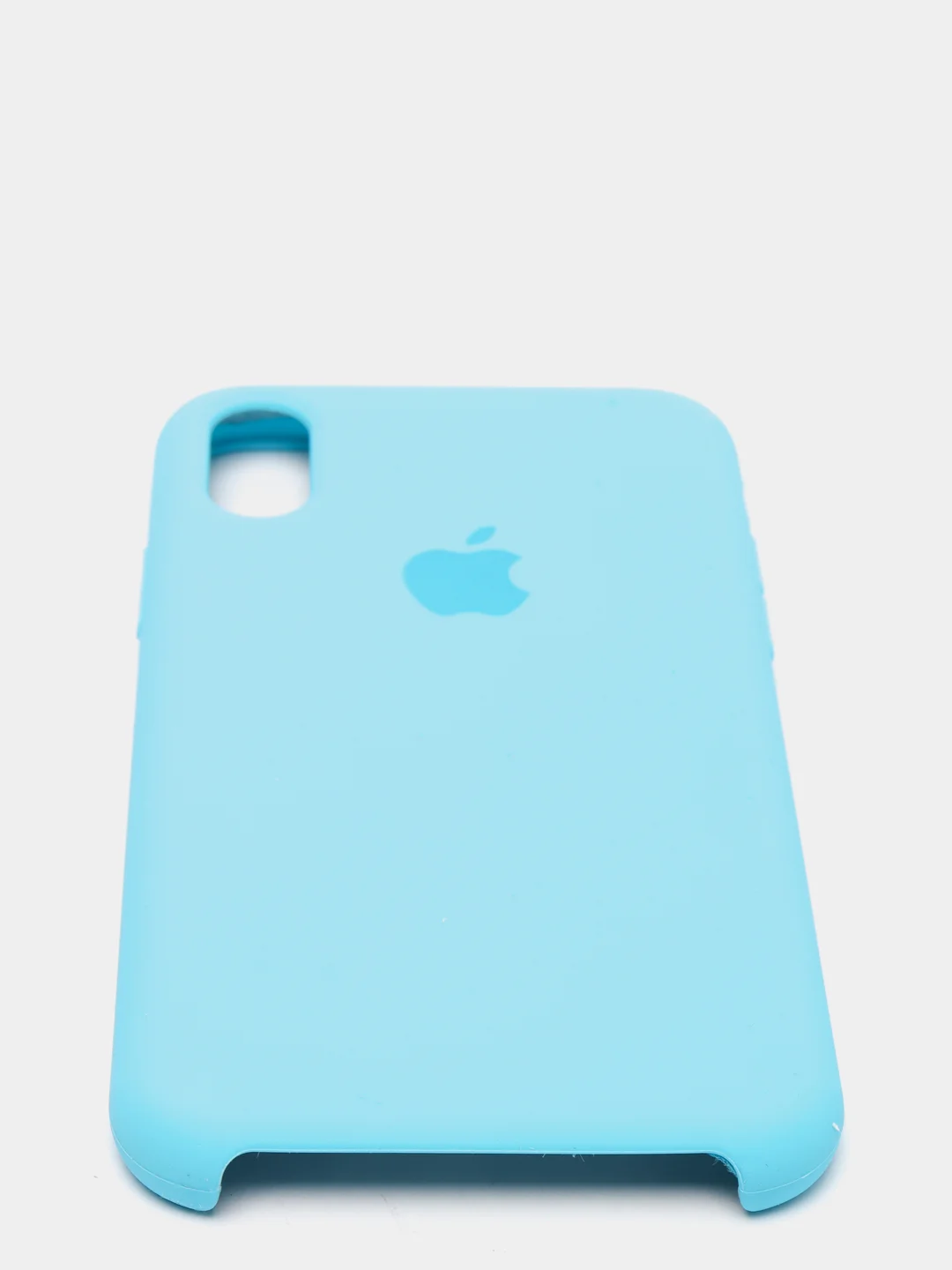 Голубой чехол Silicone Case ( Чехол силиконовый ) для iPhone XS / XS MAX