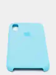 Голубой чехол Silicone Case ( Чехол силиконовый ) для iPhone XS / XS MAX