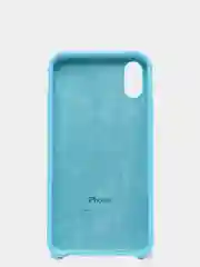 Голубой чехол Silicone Case ( Чехол силиконовый ) для iPhone XS / XS MAX