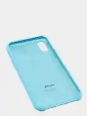 Голубой чехол Silicone Case ( Чехол силиконовый ) для iPhone XS / XS MAX