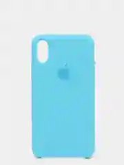 Голубой чехол Silicone Case ( Чехол силиконовый ) для iPhone XS / XS MAX