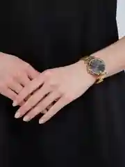 Золотой женские кварцевые часы