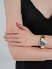 Золотой женские кварцевые часы