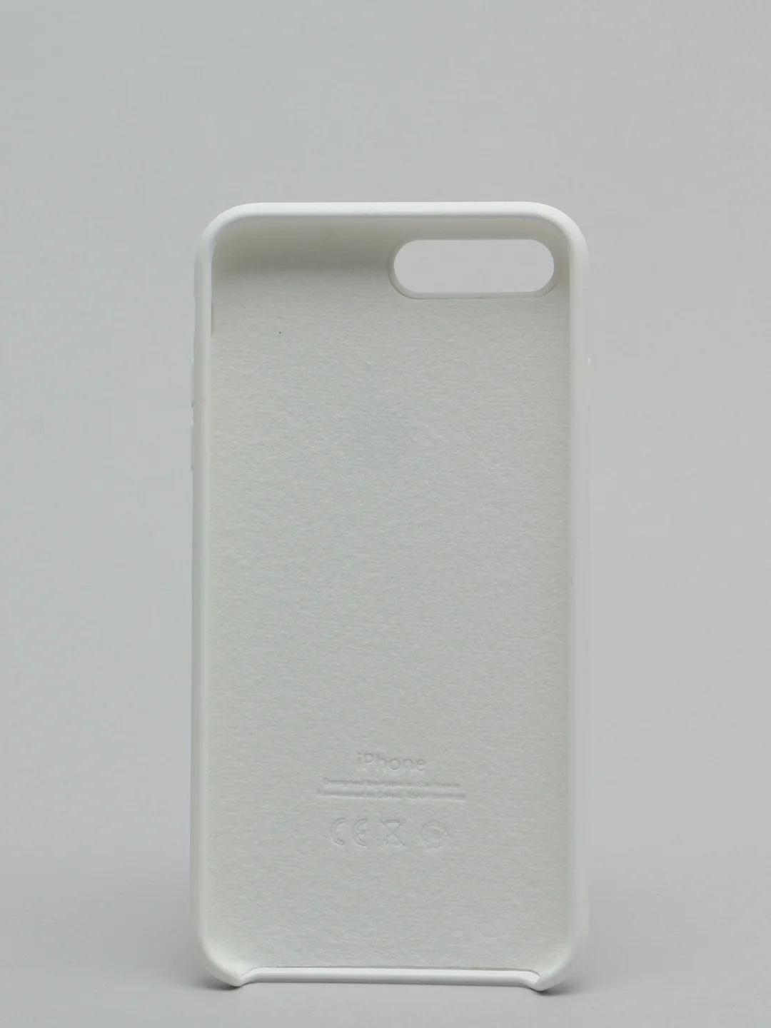 Белый чехол Silicone Case ( Чехол силиконовый ) для iPhone 7/ iPhone 7 plus