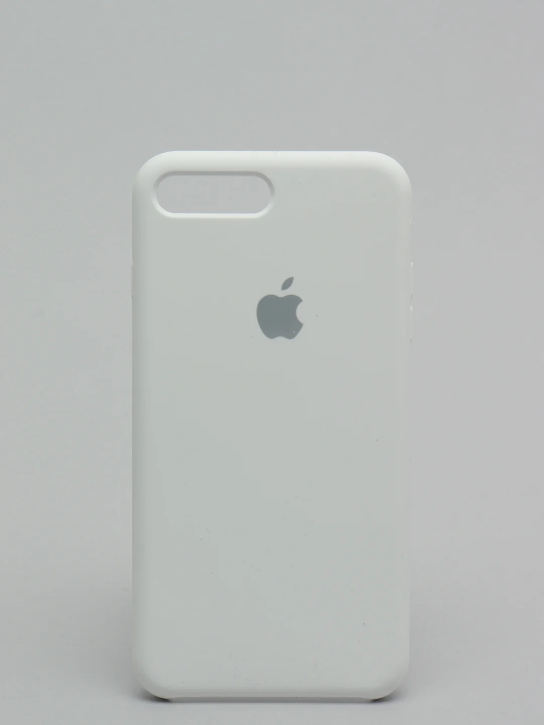 Белый чехол Silicone Case (Чехол силиконовый) для iPhone 8/ iPhone 8 plus