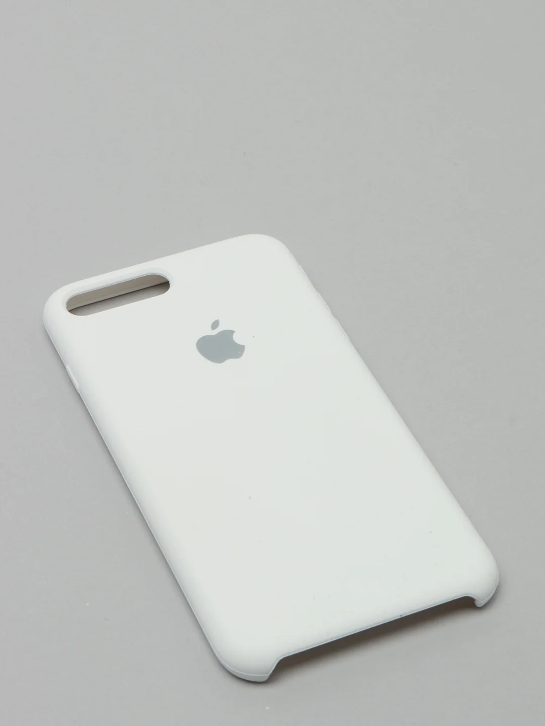 Белый чехол Silicone Case (Чехол силиконовый) для iPhone 8/ iPhone 8 plus