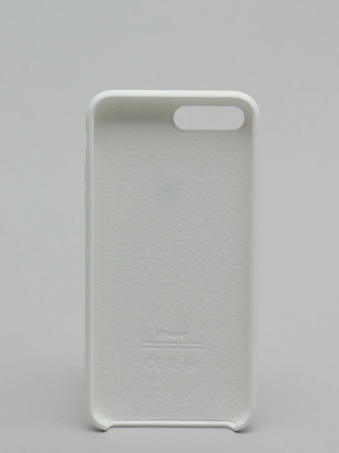 Белый чехол Silicone Case (Чехол силиконовый) для iPhone 8/ iPhone 8 plus