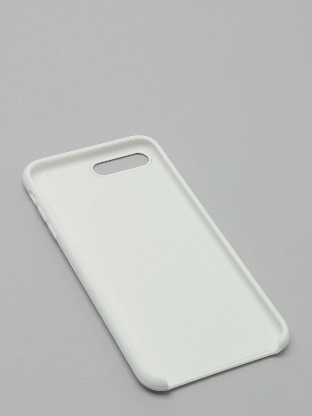 Белый чехол Silicone Case (Чехол силиконовый) для iPhone 8/ iPhone 8 plus