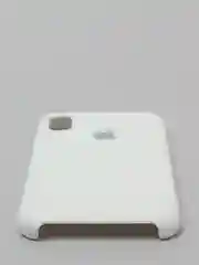 Белый чехол Silicone Case ( Чехол силиконовый ) для iPhone XS / XS MAX
