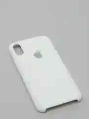 Белый чехол Silicone Case ( Чехол силиконовый ) для iPhone XS / XS MAX