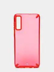 Красный чехол для Samsung Galaxy A50  с  блестками