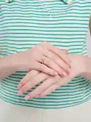Золотой кольцо Лапка регулируемое