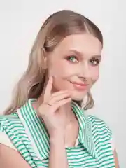 Розовый кольцо Лапка регулируемое