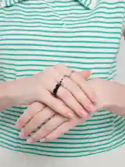Серебряный кольцо на Новый год, набор 3 штуки