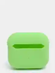 Мятный ультратонкий силиконовый чехол для наушников AirPods 3