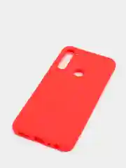Красный чехол Xiaomi Redmi Note 8T, Сяоми Редми Нот 8Т, силиконовый цветной матовый