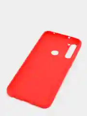 Красный чехол Xiaomi Redmi Note 8T, Сяоми Редми Нот 8Т, силиконовый цветной матовый