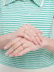 Бирюзовый женские кольца, набор из 7 колец