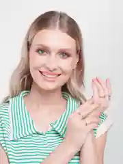 Белый женские кольца, набор из 7 колец