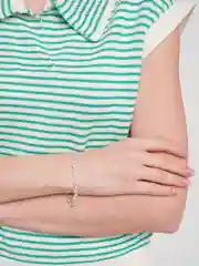 Браслет со стразами, 18см