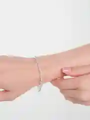 Браслет со стразами, 18см