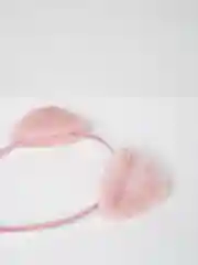 Белый ободок "Кошачьи ушки"