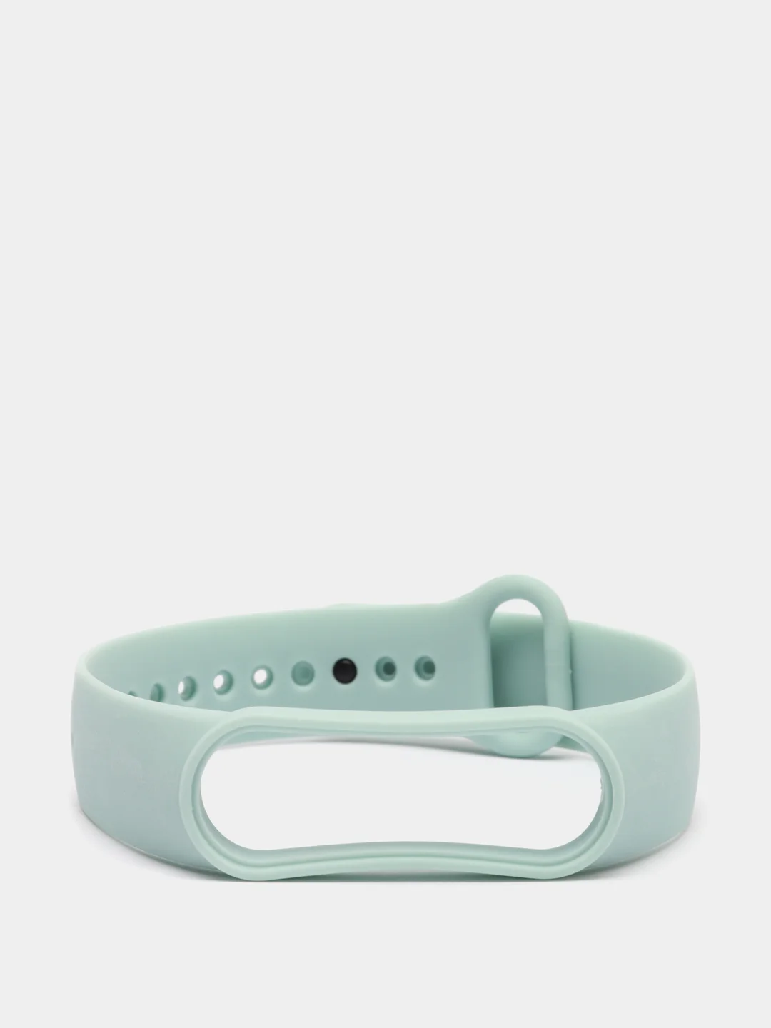 Оливковый ремешок для Xiaomi Mi Band 5 / 6 / 7, силиконовый
