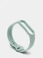 Оливковый ремешок для Xiaomi Mi Band 5 / 6 / 7, силиконовый