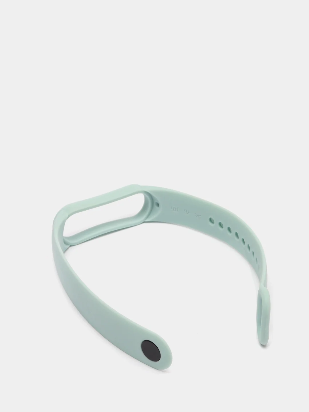 Оливковый ремешок для Xiaomi Mi Band 5 / 6 / 7, силиконовый