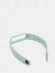 Оливковый ремешок для Xiaomi Mi Band 5 / 6 / 7, силиконовый