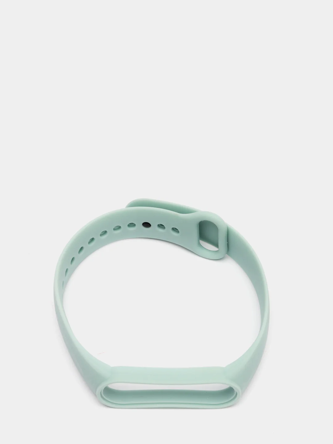 Оливковый ремешок для Xiaomi Mi Band 5 / 6 / 7, силиконовый