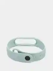Оливковый ремешок для Xiaomi Mi Band 5 / 6 / 7, силиконовый