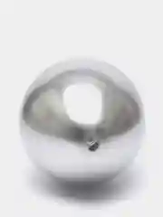 Серебряный шар воздушный хром зеркальный 3шт 30см