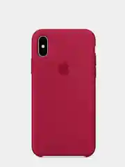 Багровый чехол Apple Silicone Case для Iphone X/XS
