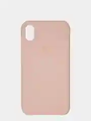 Бежевый меланж чехол Apple Silicone Case для Iphone X/XS