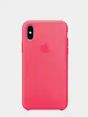 Коралловый чехол Apple Silicone Case для Iphone X/XS