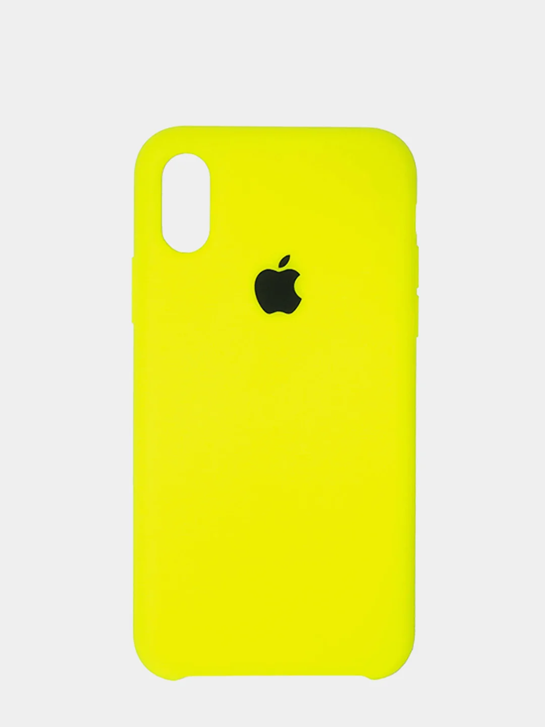 Золотой чехол Apple Silicone Case для Iphone X/XS