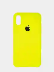 Золотой чехол Apple Silicone Case для Iphone X/XS