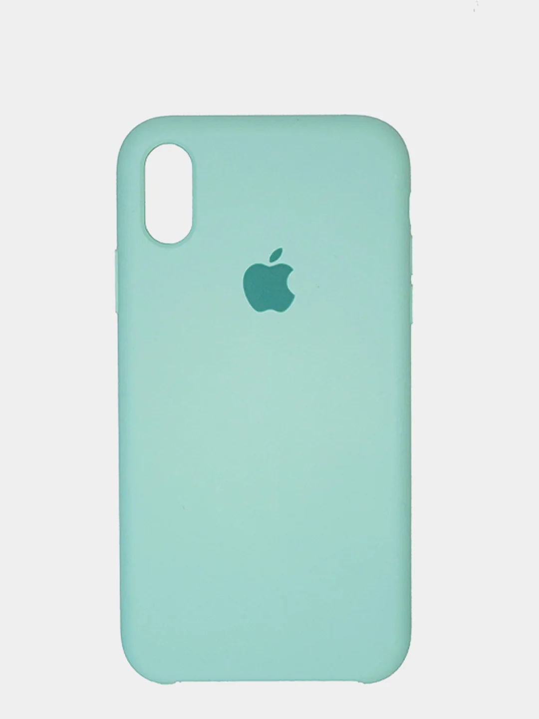 Мятный чехол Apple Silicone Case для Iphone X/XS