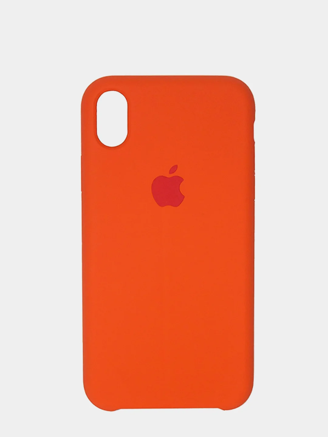 Оранжевый чехол Apple Silicone Case для Iphone X/XS