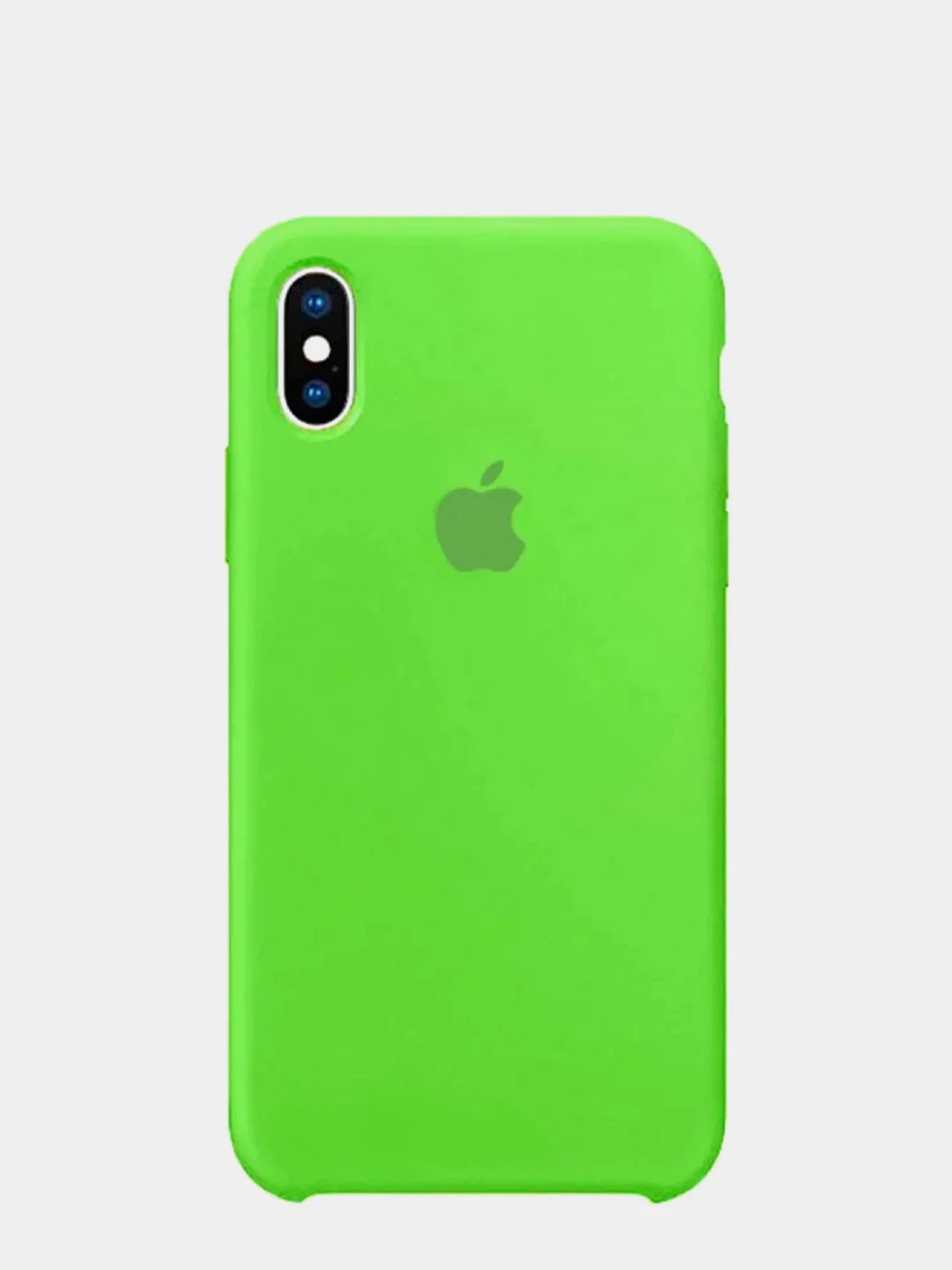 Зеленый чехол Apple Silicone Case для Iphone X/XS