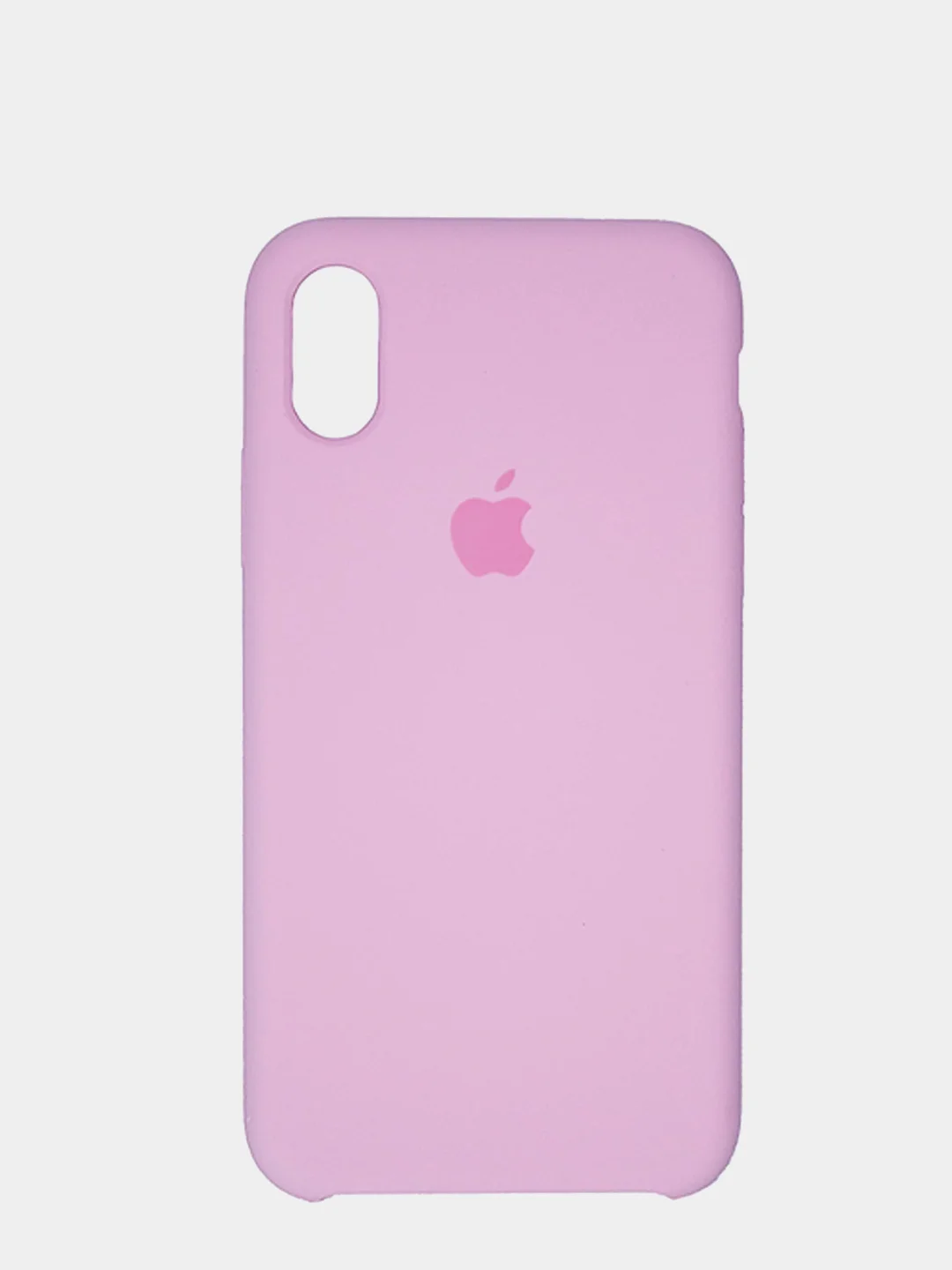Розовый чехол Apple Silicone Case для Iphone X/XS