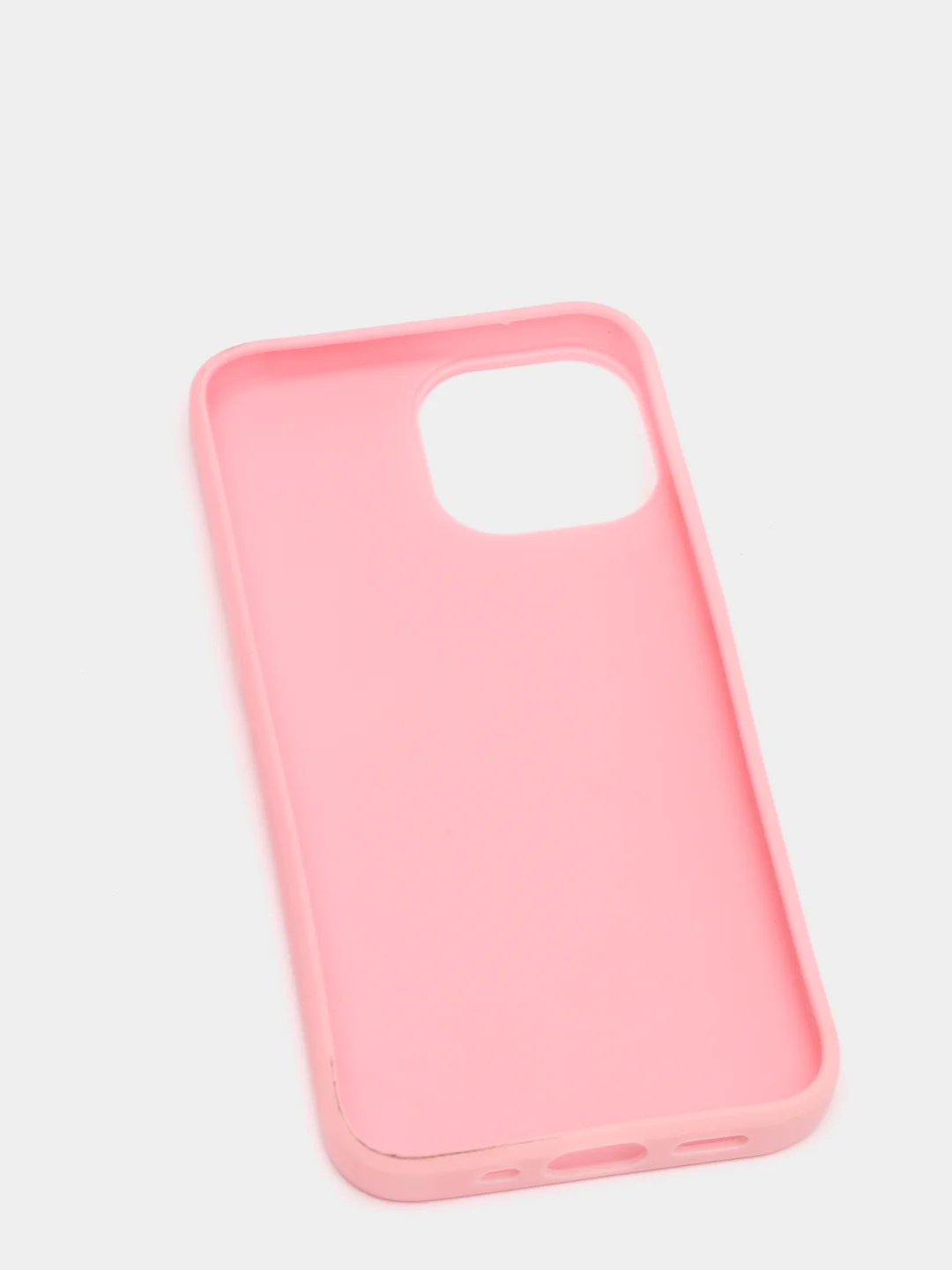 Розовый чехол силиконовый iPhone 13, 13 Mini, 13 Pro, 13 Pro Max матовый, цветной, на айфон