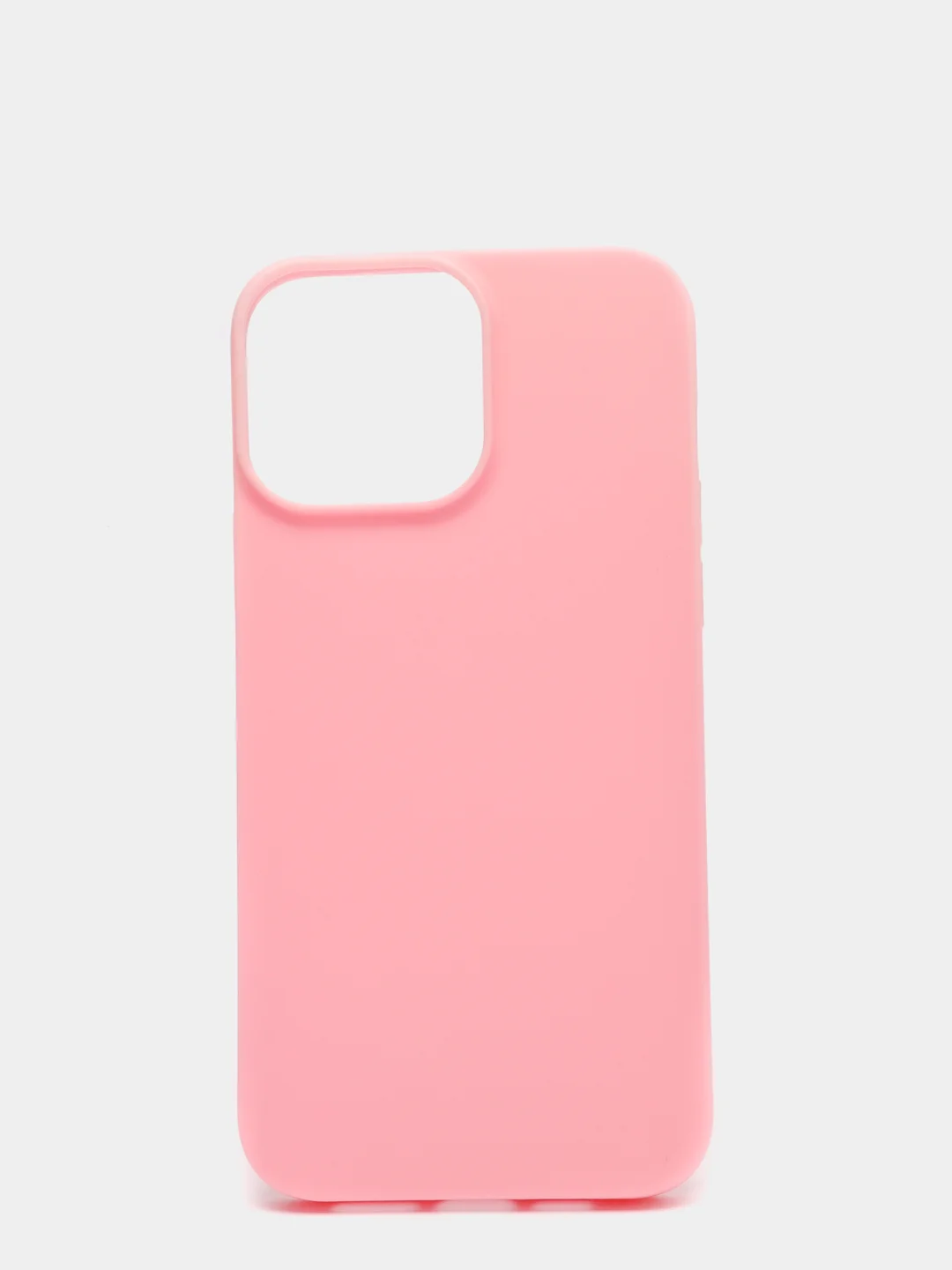 Розовый чехол силиконовый iPhone 13, 13 Mini, 13 Pro, 13 Pro Max матовый, цветной, на айфон